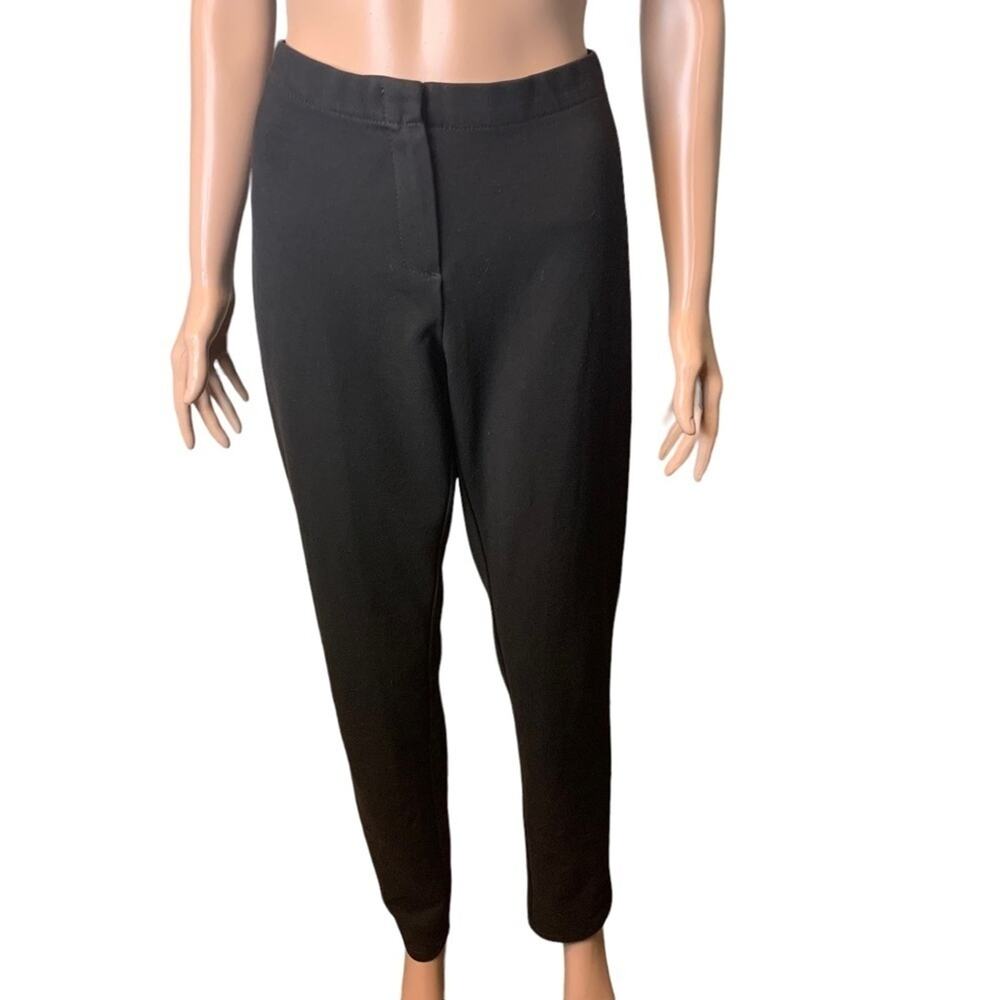 J. Jill Brown Stretch Dress Pants Size 12 Career Office Minimalist Mature Preppy